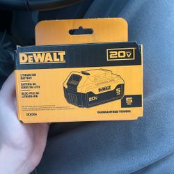 DeWALT 20V Max Battery 5AH