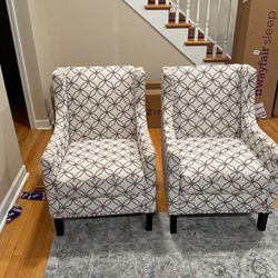 2 Arm Chairs 
