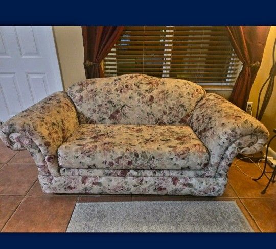 Small Sofa With or Without Cover