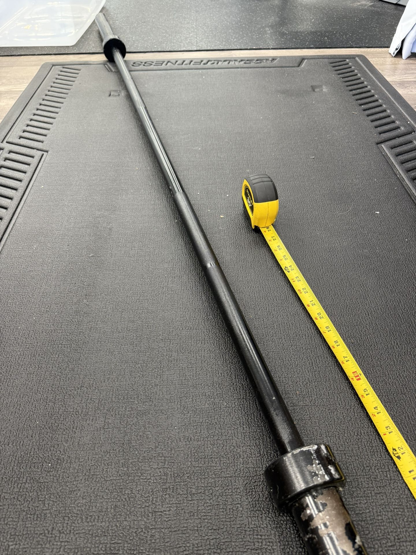 Black Olympic Barbell