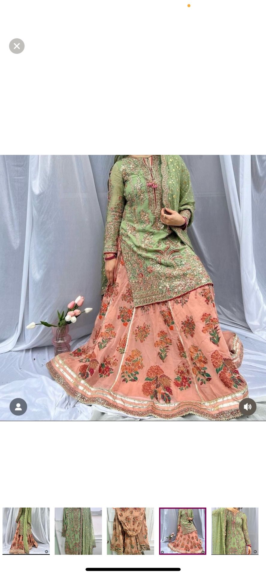 Like New Pakistani Dress Hussain Repair Wedding