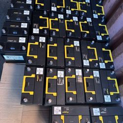 New And Rebuilt And Used Car Batterys 