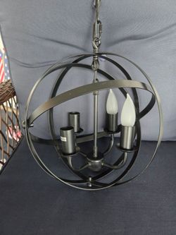 Orb chandelier