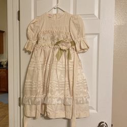 Vestido De Manta Para Fiesta O Primera Comunión 