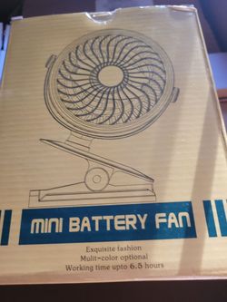 Mini personal fan