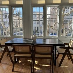Mid-Century Modern Dining chairs (Set Of 4)