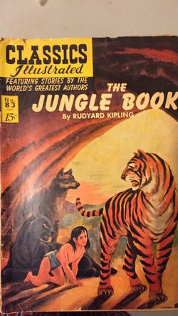Classic Illustrated no:83 the jungle book may 1951