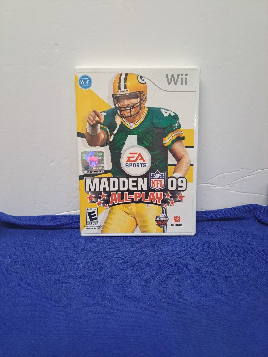 Madden NFL 09 All-Play For Nintendo Wii