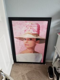 Audrey Hepburn Framed Art