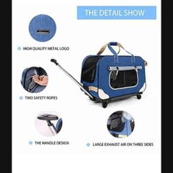 Rolling Pet Crate   ***NEW***        #5-OLA