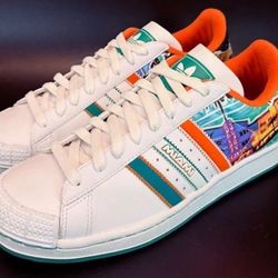 Adidas Half Shells Low City Pack Miami Superstar White Mens sneakers