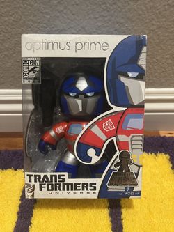MIGHTY MUGGS 2009 SDCC Comic con Exclusive - OPTIMUS PRIME sealed Transformers 