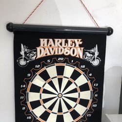 Harley Davidson Magnetic Dart Board