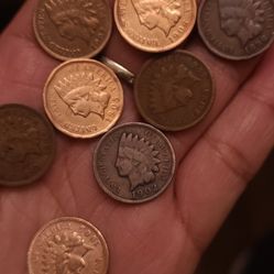 8 indian head penny