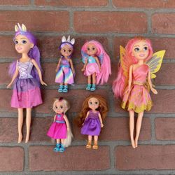 Zuru Fairy Doll Lot 