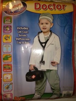 Toddler Doctor Halloween Costume 