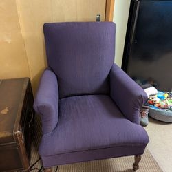 Purple Comfy Chair