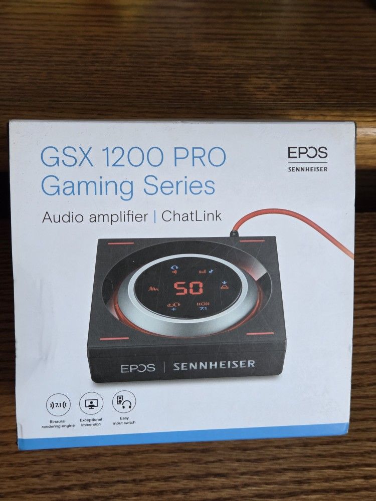 Sennheiser Epos GSX 1200 Pro and Roku Streaming Stick