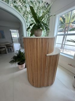 Custom Wooden Display Column