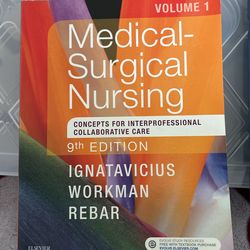 Medical/Surgical Nursing 9th Edition 
