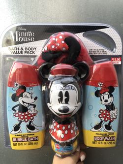 Minnie mouse bath sets