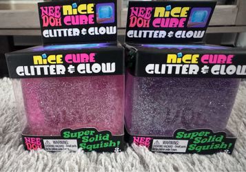 Needoh Nice Cube Glitter & Glow