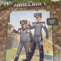 Minecraft Enchanted Diamond Armor Costume 