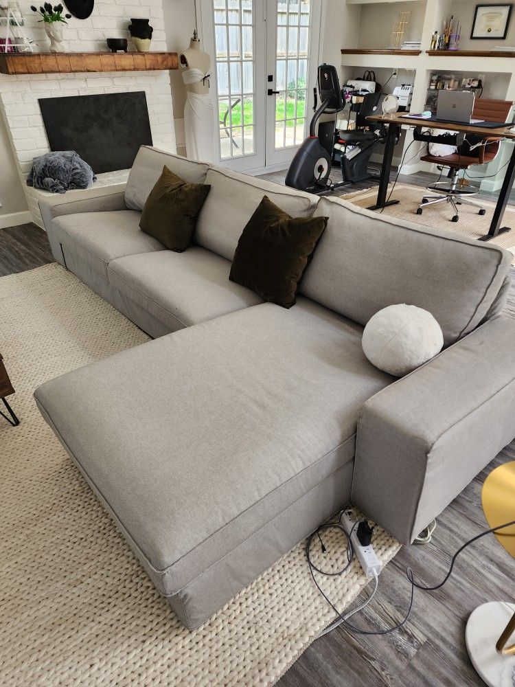 Ikea Kivik Chaise Sofa (Large)