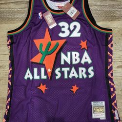 Mitchell & Ness HWC Shaquille O'Neal 1995 NBA All-Star Game Throwback Swingman Jersey Authentic New 