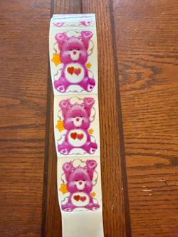 Roll of Carebear Bear Stickers