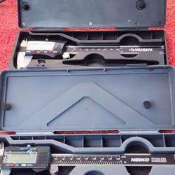 Husky Digital Caliper And Neiko Digital Calipet Working Condition 