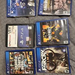 Various Ps4 Games