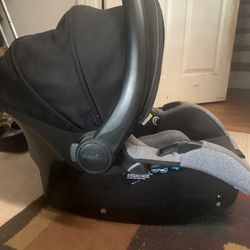 Baby Car Seat And Matching Stroller 