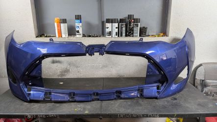 2017-2018-2019 TOYOTA COROLLA LE FRONT BUMPER OEM USED #10948