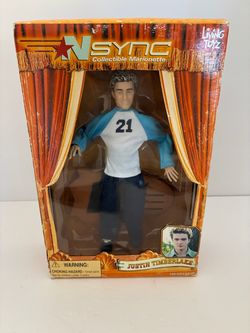 Vintage NSYNC Justin Timberlake Marionette Doll – Y2K Boy Band Collectible