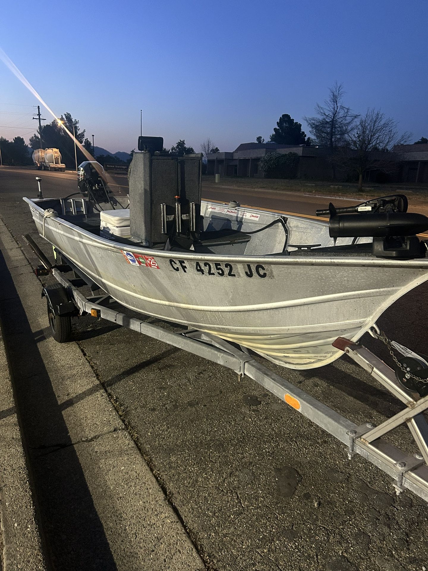 14 Foot Aluminum Skiff