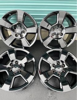 Chevy Silverado Tahoe Suburban Factory Wheels