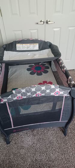 Baby bed and changing  table