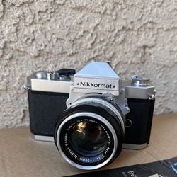 Nikon Nikkormat Film Cameras Lenses