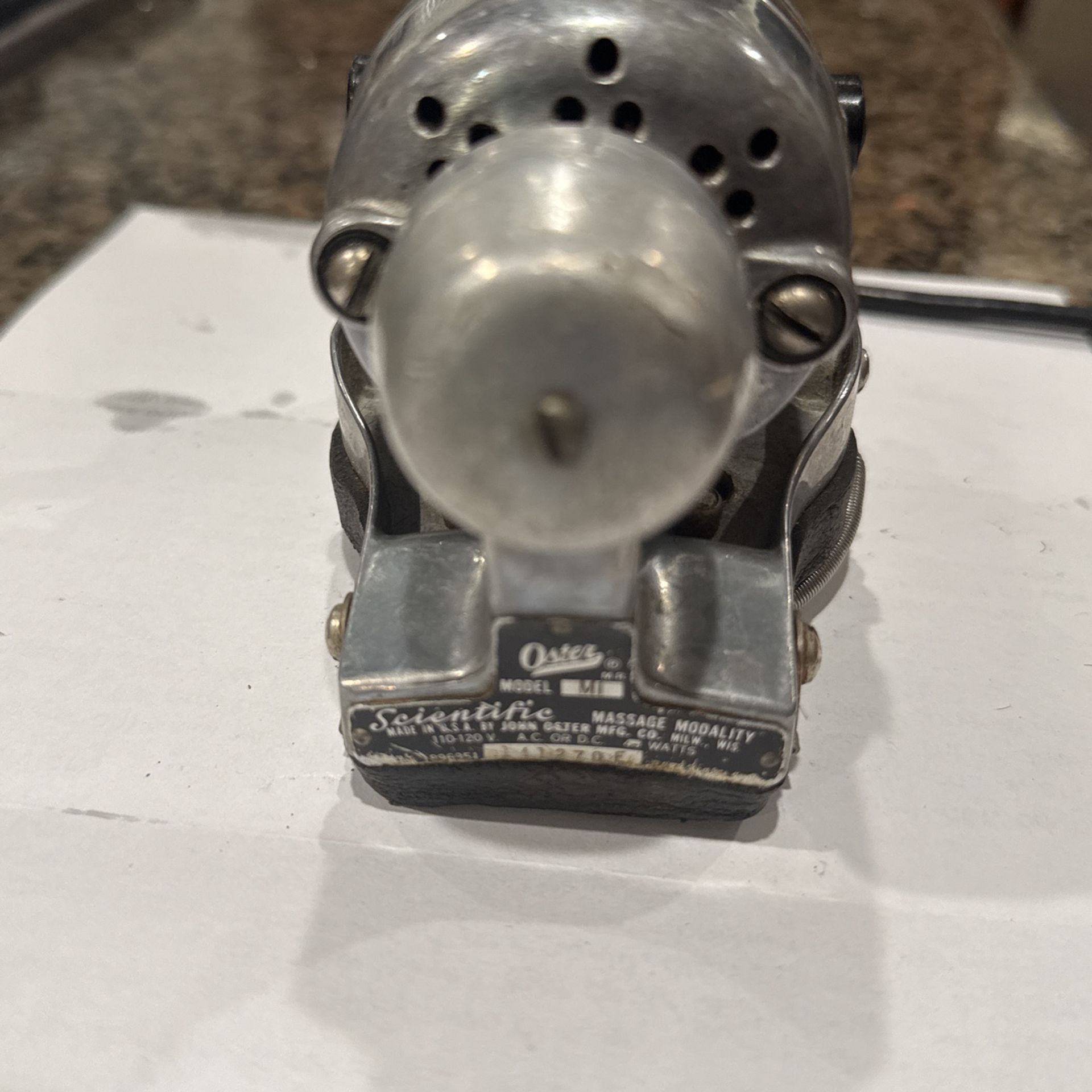 Oster Vintage Barber massager
