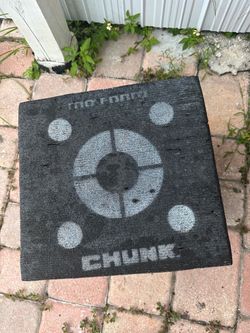 Archery target block