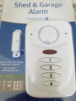 NIB Shed and garage alarm