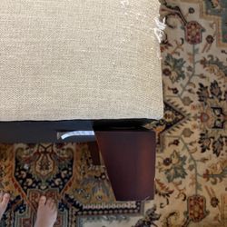 Pottery Barn Ottoman 
