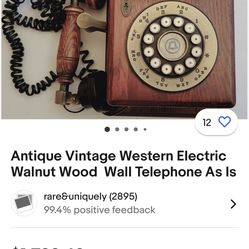 Rare Western Bell Phone