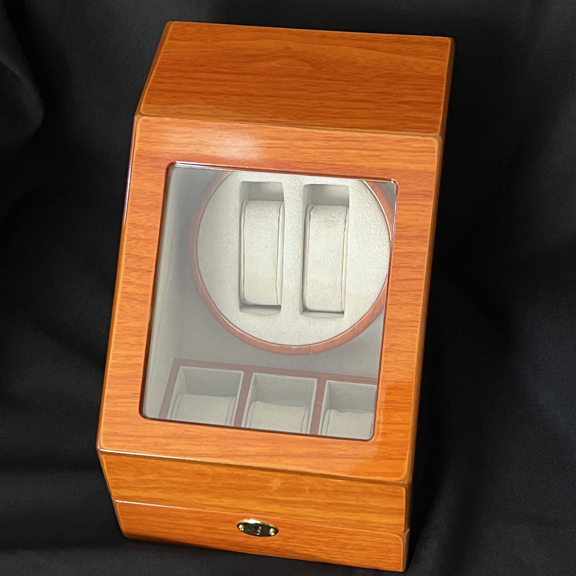 Kendal 5 Slot Double Watch Winder Box (No Key) Working!!! for Sale in