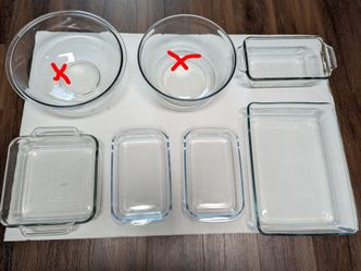 Clear Glass Baking Dish