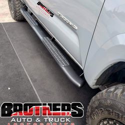 Running Board Side Step Estribos Trifold Tapas para Trocas