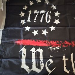 "We The People" 1776 Banner/Flag