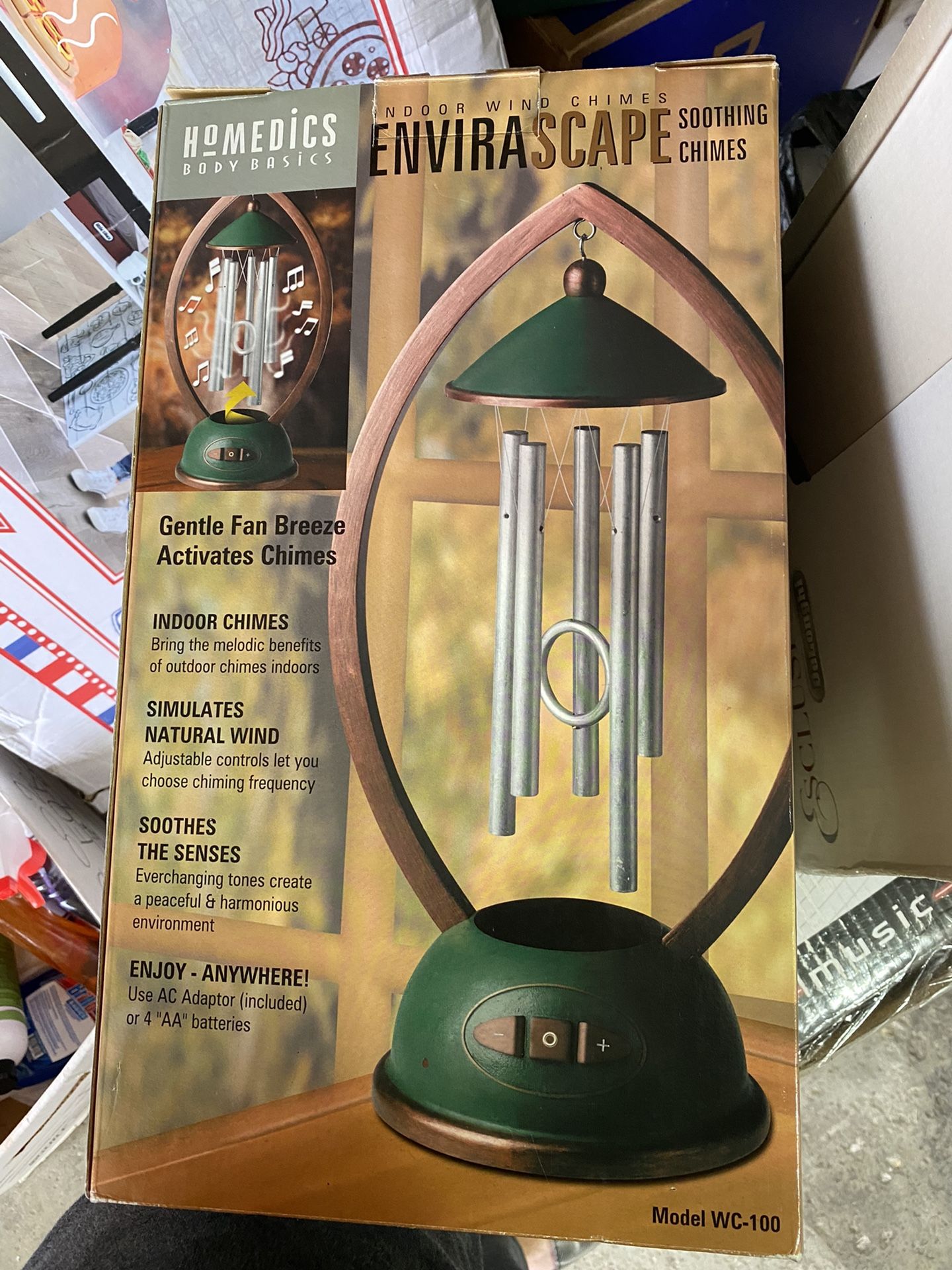 Homedics Envirascape Indoor Wind chimes