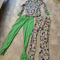 Minecraft 3 Piece Pajamas Size 10 